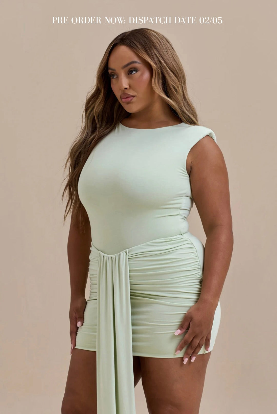 NARA SLEEVELESS BODYSUIT | MINT