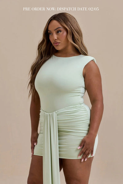 NARA SLEEVELESS BODYSUIT | MINT