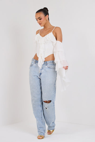FC KENDAL CORSET TOP | WHITE