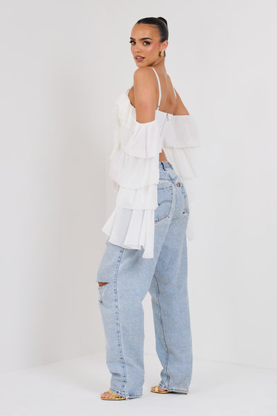 FC KENDAL CORSET TOP | WHITE