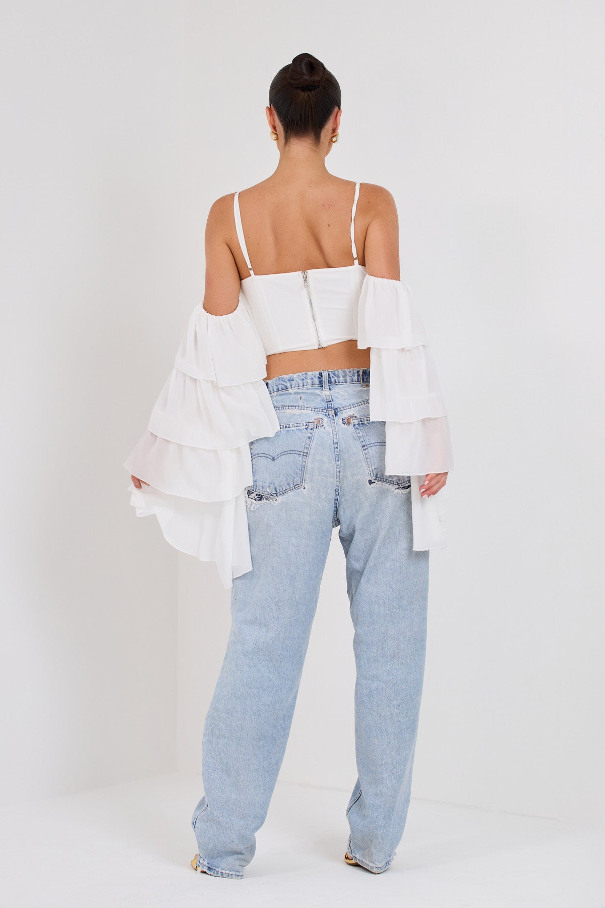 FC KENDAL CORSET TOP | WHITE