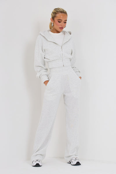 CONSTANCE STRAIGHT LEG JOGGER | GREY MARL