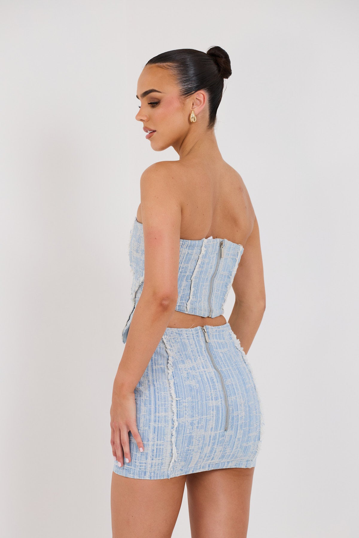 FC Tara Denim Mini Skirt