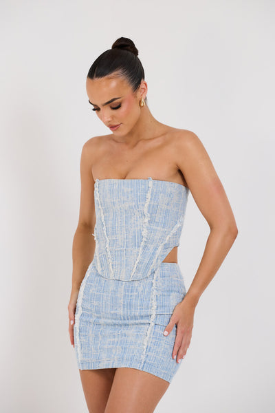 FC TARA CORSET | DENIM
