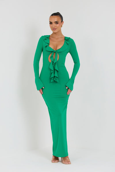 NICOLE DRESS | GREEN