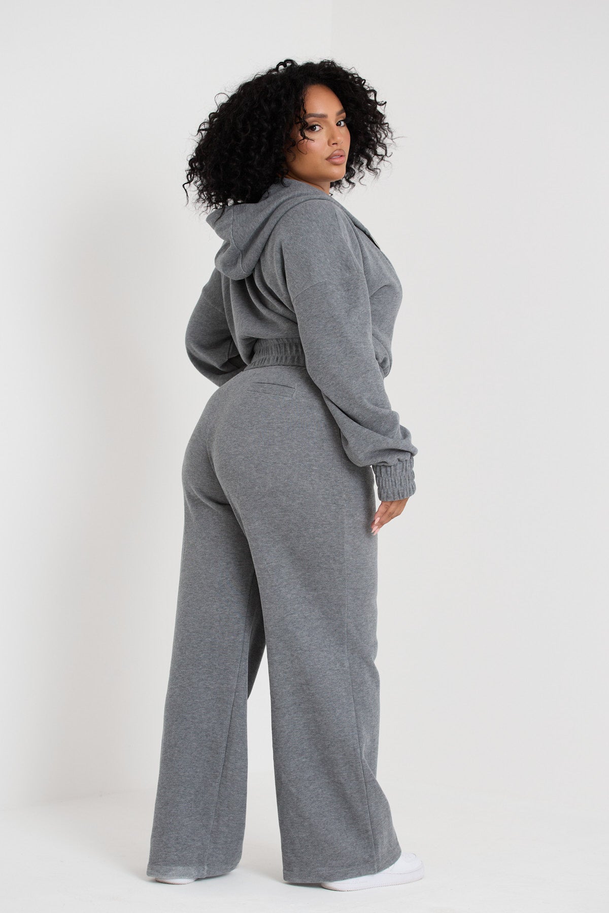 CONSTANCE ZIP JACKET | CHARCOAL