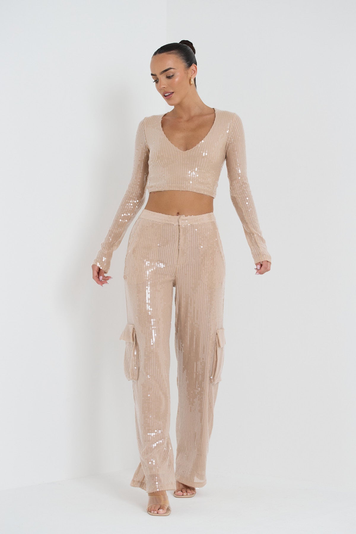 ZANDER TOP IN NUDE GLAZE