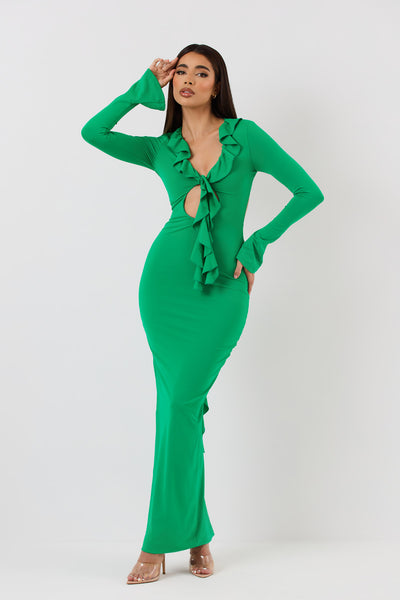 Nicole Dress in Green
