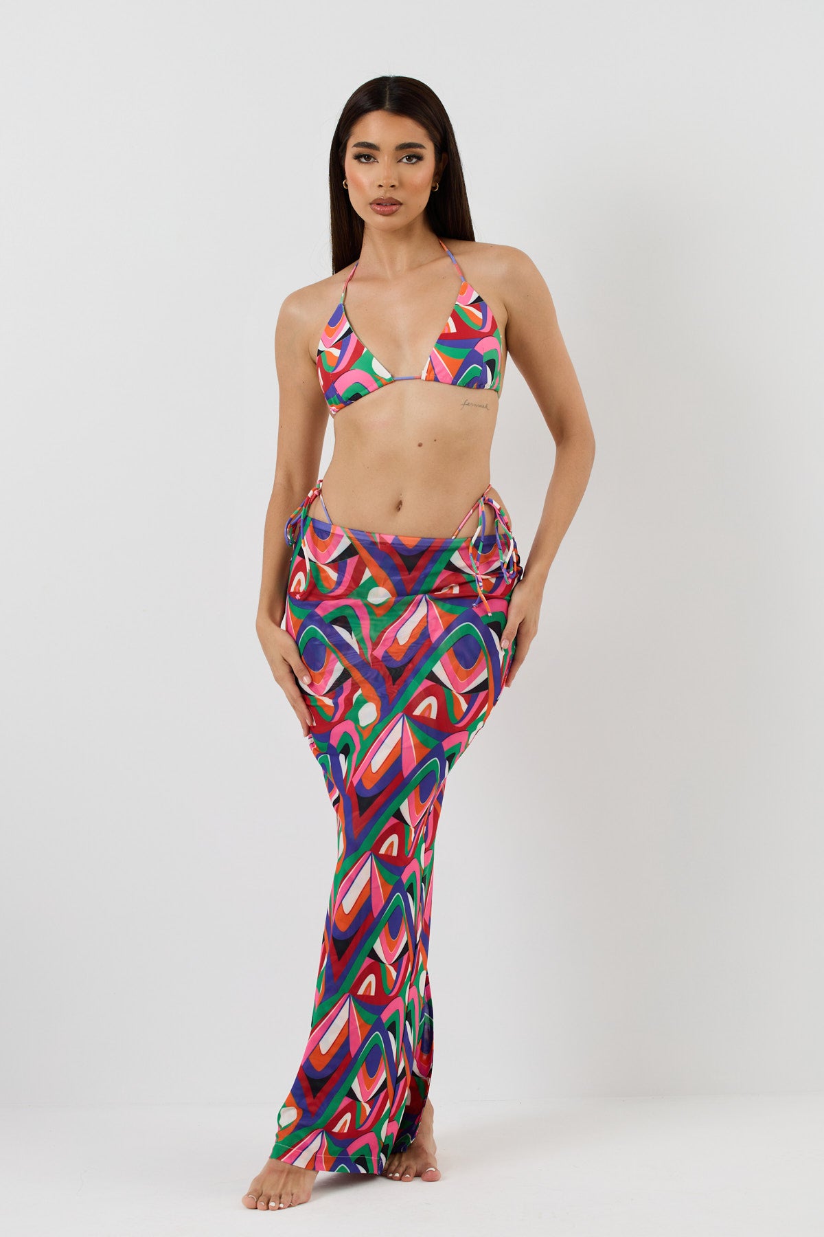 FC BILLIE THREE PIECE SWIM | PRINT