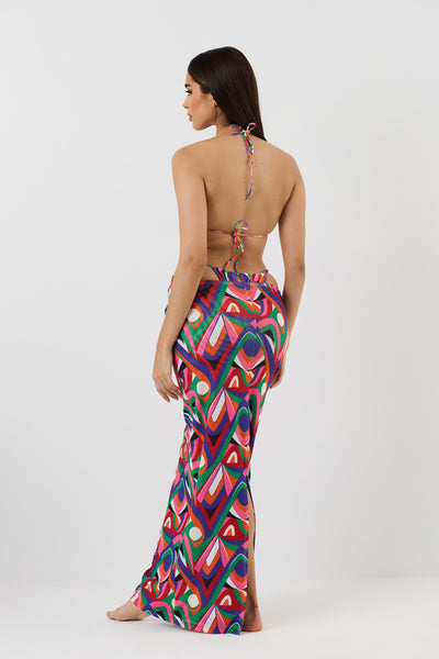 Billie Three Piece Swim in Print