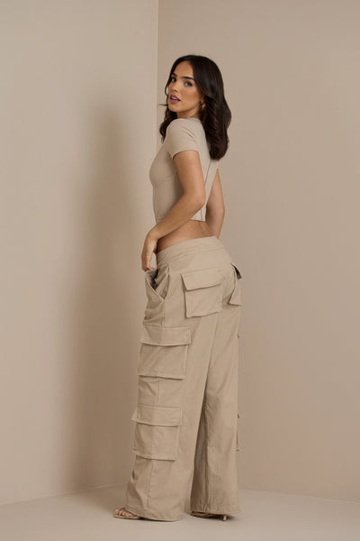 FC LORI CORSET TOP | BEIGE