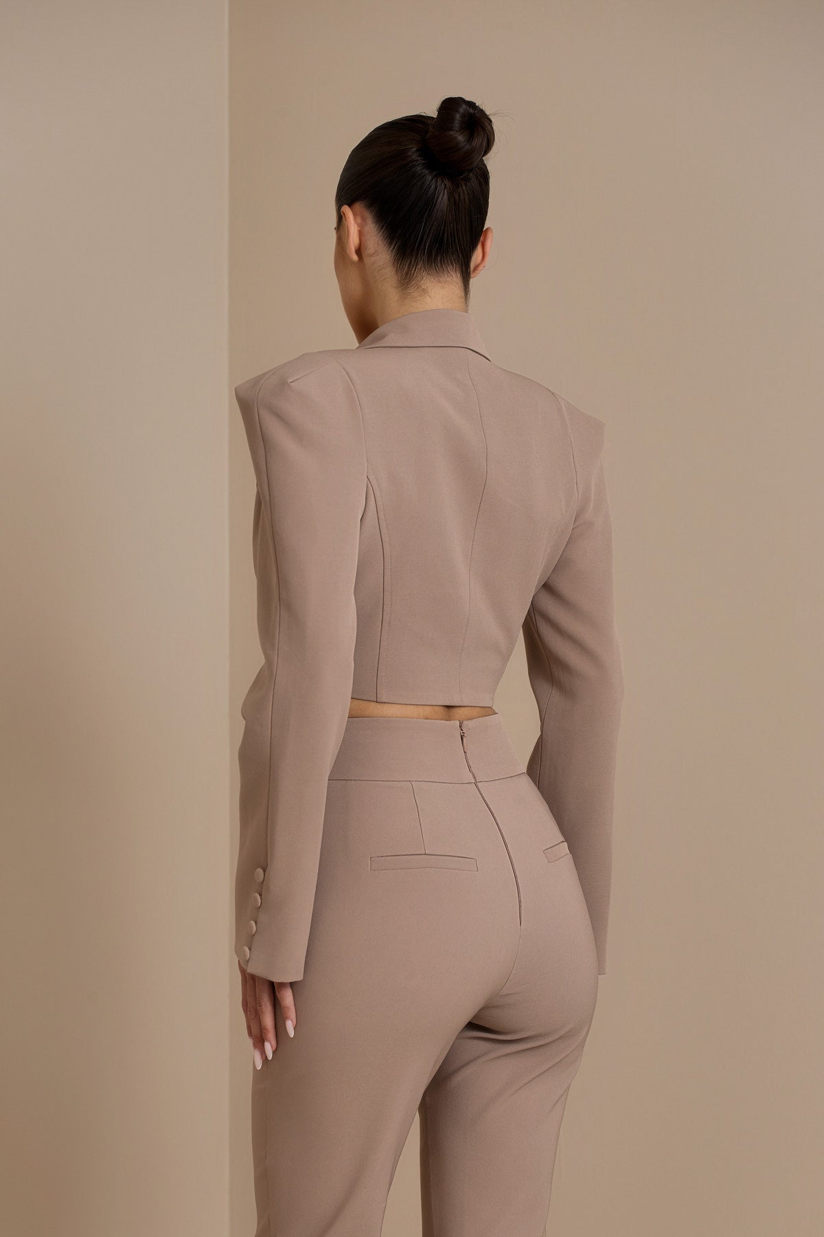 GEORGIA TROUSERS IN TAUPE