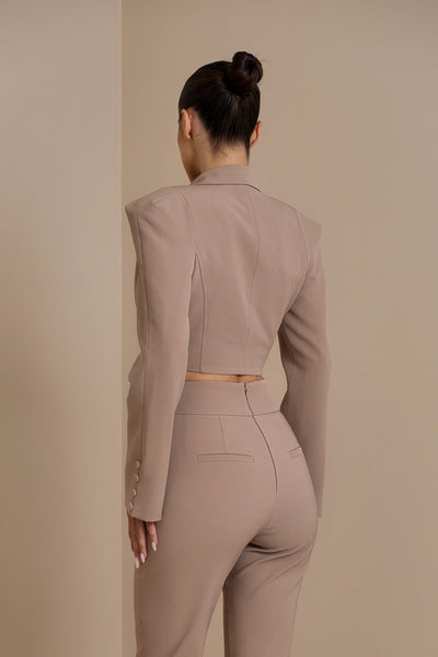 FC GEORGIA TROUSERS | TAUPE
