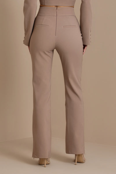 FC GEORGIA TROUSERS | TAUPE