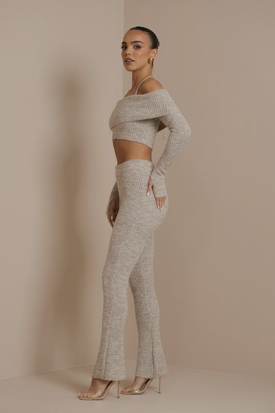 CARRIE KNIT CO-ORD | OATMEAL