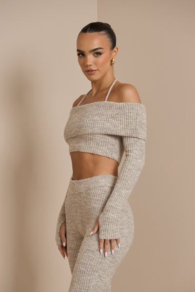 CARRIE KNIT CO-ORD | OATMEAL