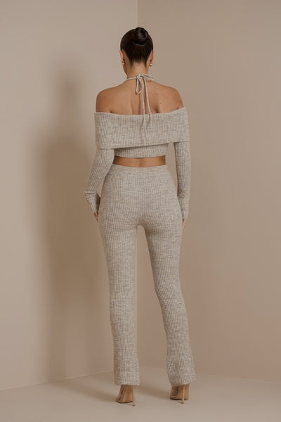 CARRIE KNIT CO-ORD | OATMEAL