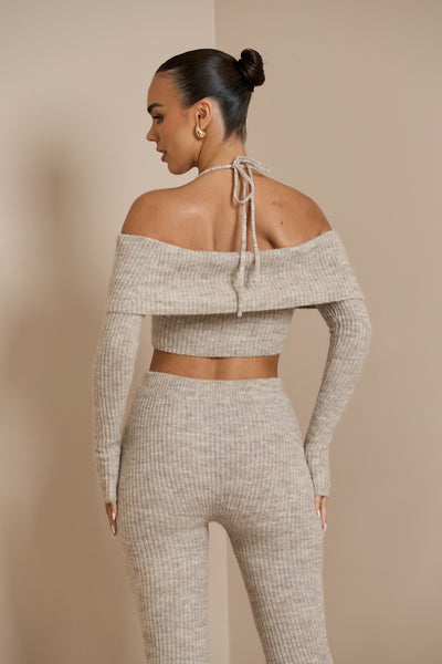 CARRIE KNIT CO-ORD | OATMEAL