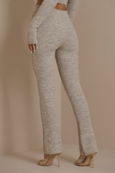 CARRIE KNIT CO-ORD | OATMEAL