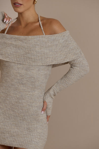 CARRIE KNIT MINI DRESS