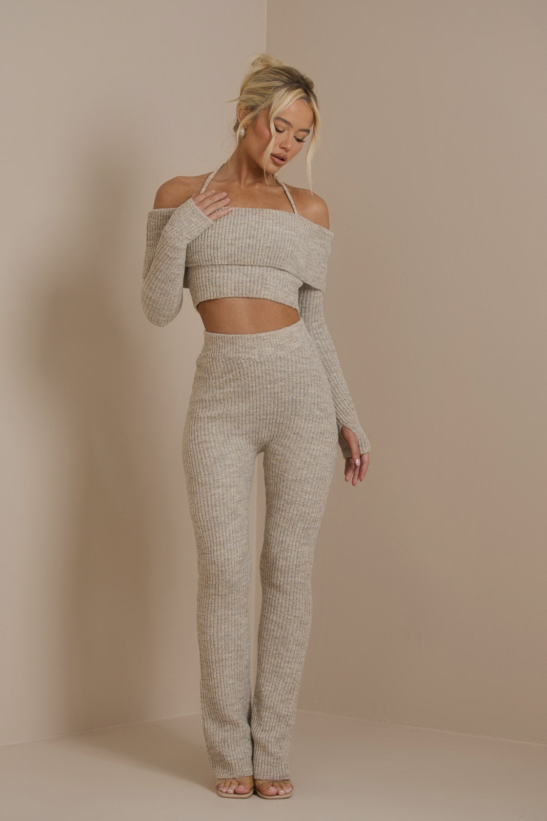 CARRIE PREMIUM KNIT COORD SET