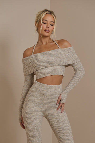 CARRIE KNIT CO-ORD | OATMEAL