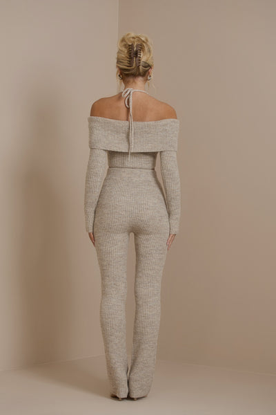 CARRIE KNIT CO-ORD | OATMEAL