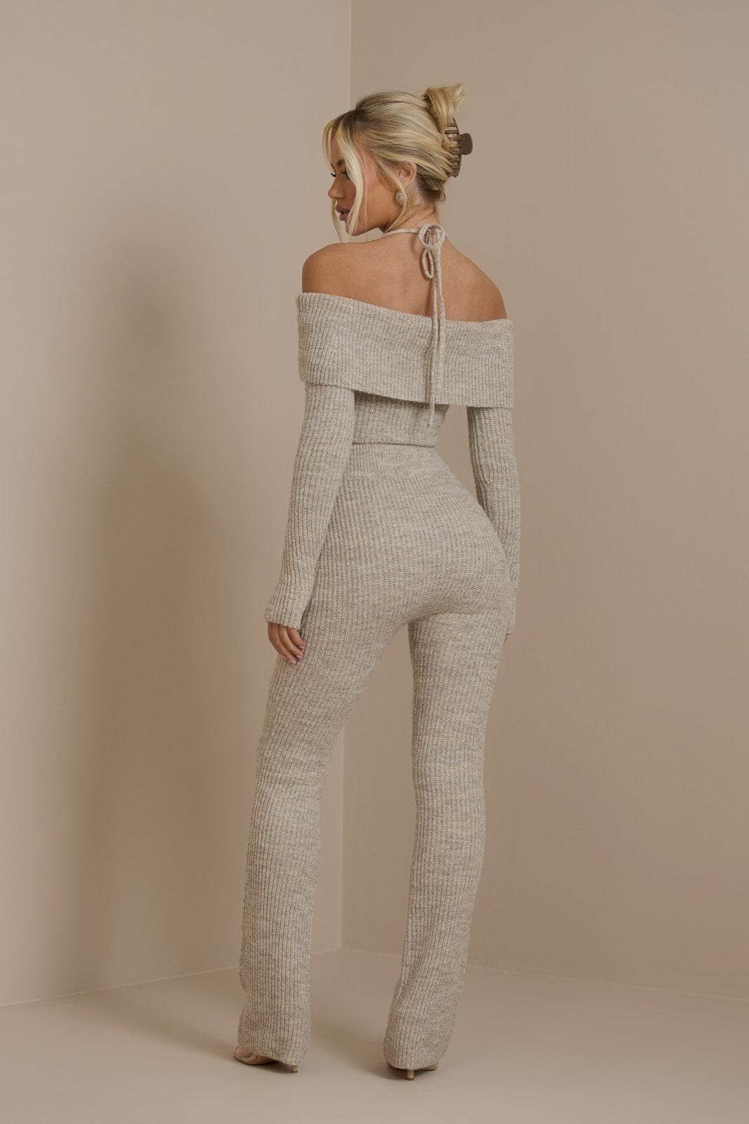 CARRIE KNIT CO-ORD | OATMEAL