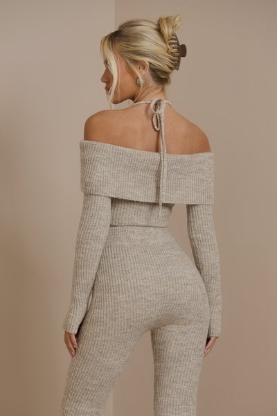 CARRIE KNIT CO-ORD | OATMEAL