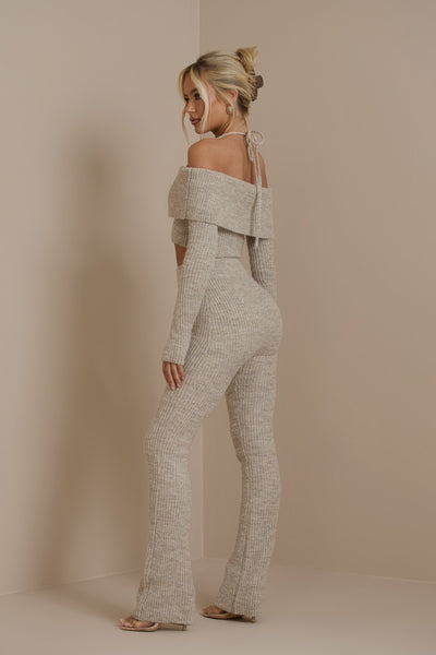 CARRIE KNIT CO-ORD | OATMEAL