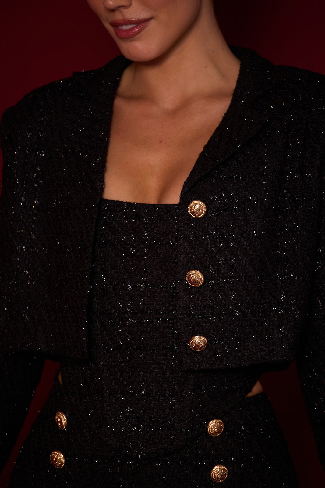 Cindy tweed blazer limited edition