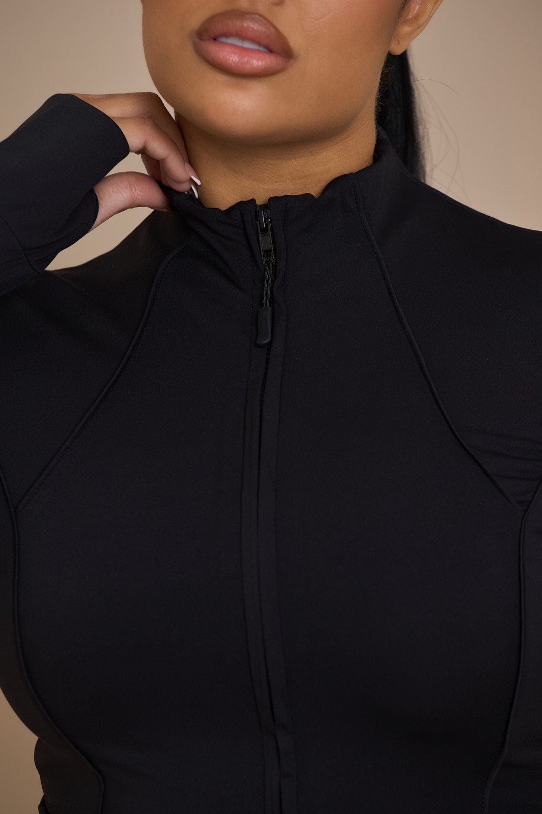 BLACK PREMIUM ULTIMATE ACTIVE WEAR JACKET