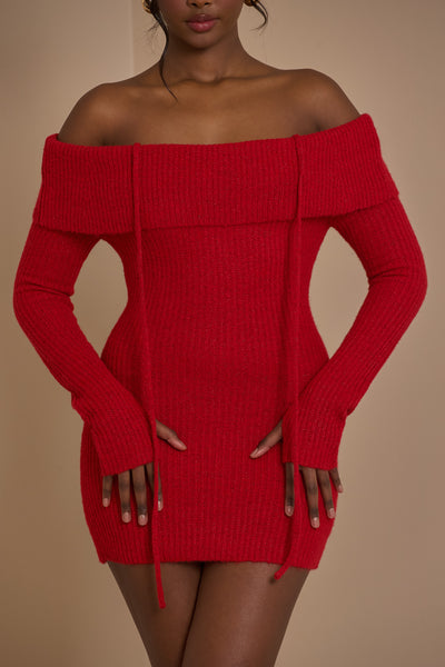 FC CARRIE MINI DRESS | RED