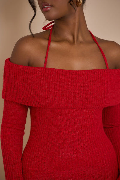 FC CARRIE MINI DRESS | RED