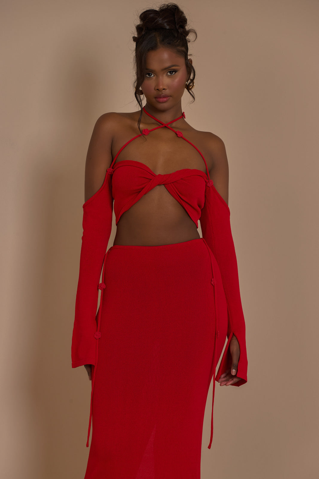 Ophelia co-ord | Red