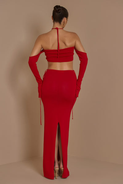 Ophelia co-ord | Red