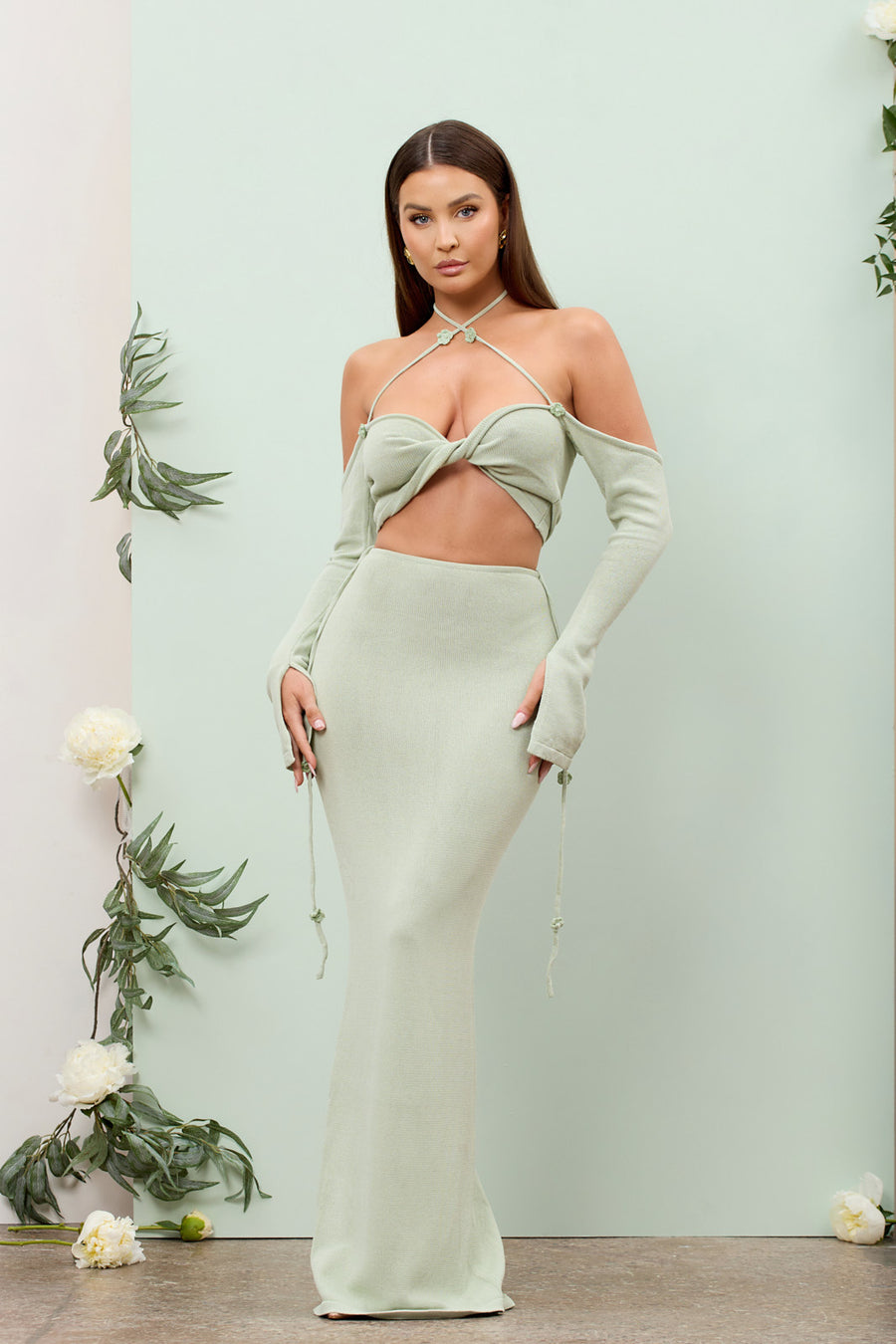 OPHELIA CO-ORD | SAGE