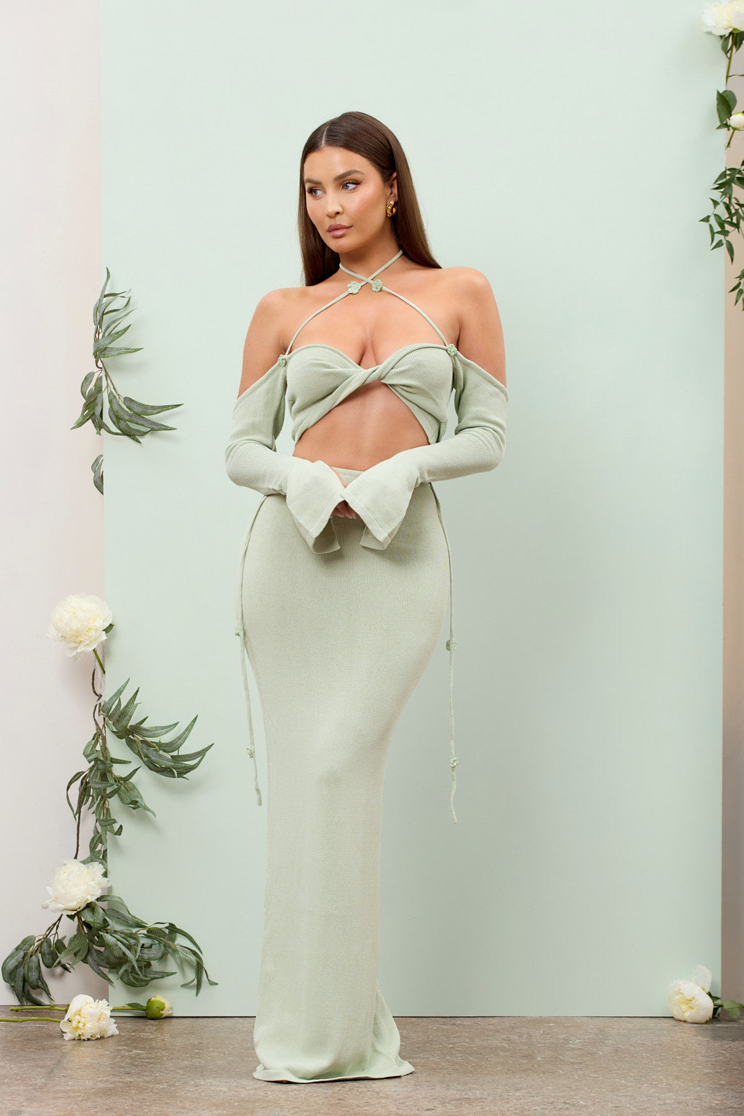 OPHELIA CO-ORD | SAGE