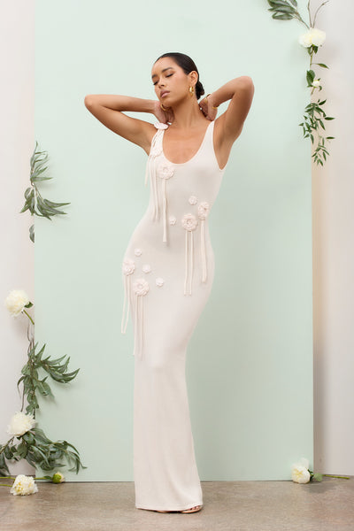 LILLY MAXI DRESS | VANILLA