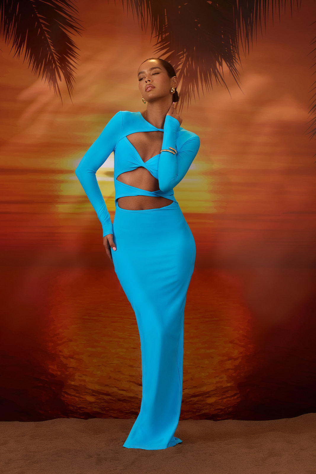 BF Stassie Dress Aqua Wander Doll