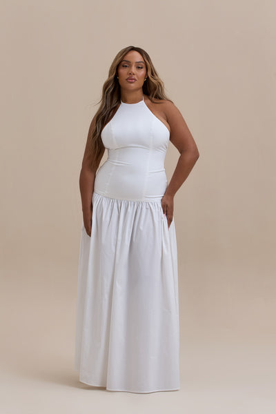 KYLIE MAXI DRESS | WHITE