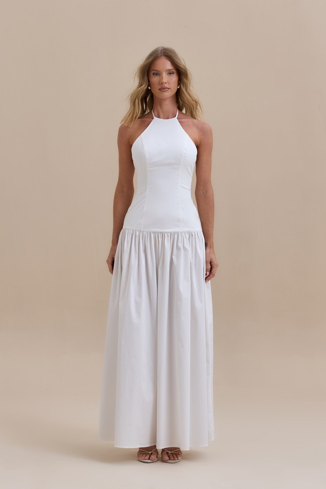 KYLIE MAXI DRESS | WHITE