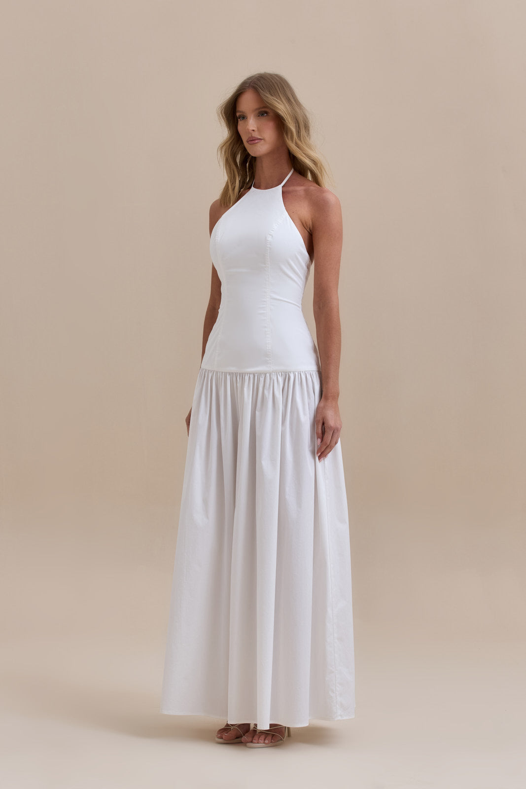 KYLIE MAXI DRESS | WHITE