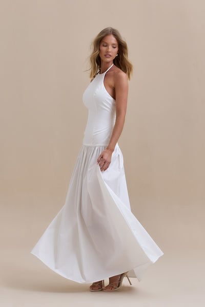 KYLIE MAXI DRESS | WHITE