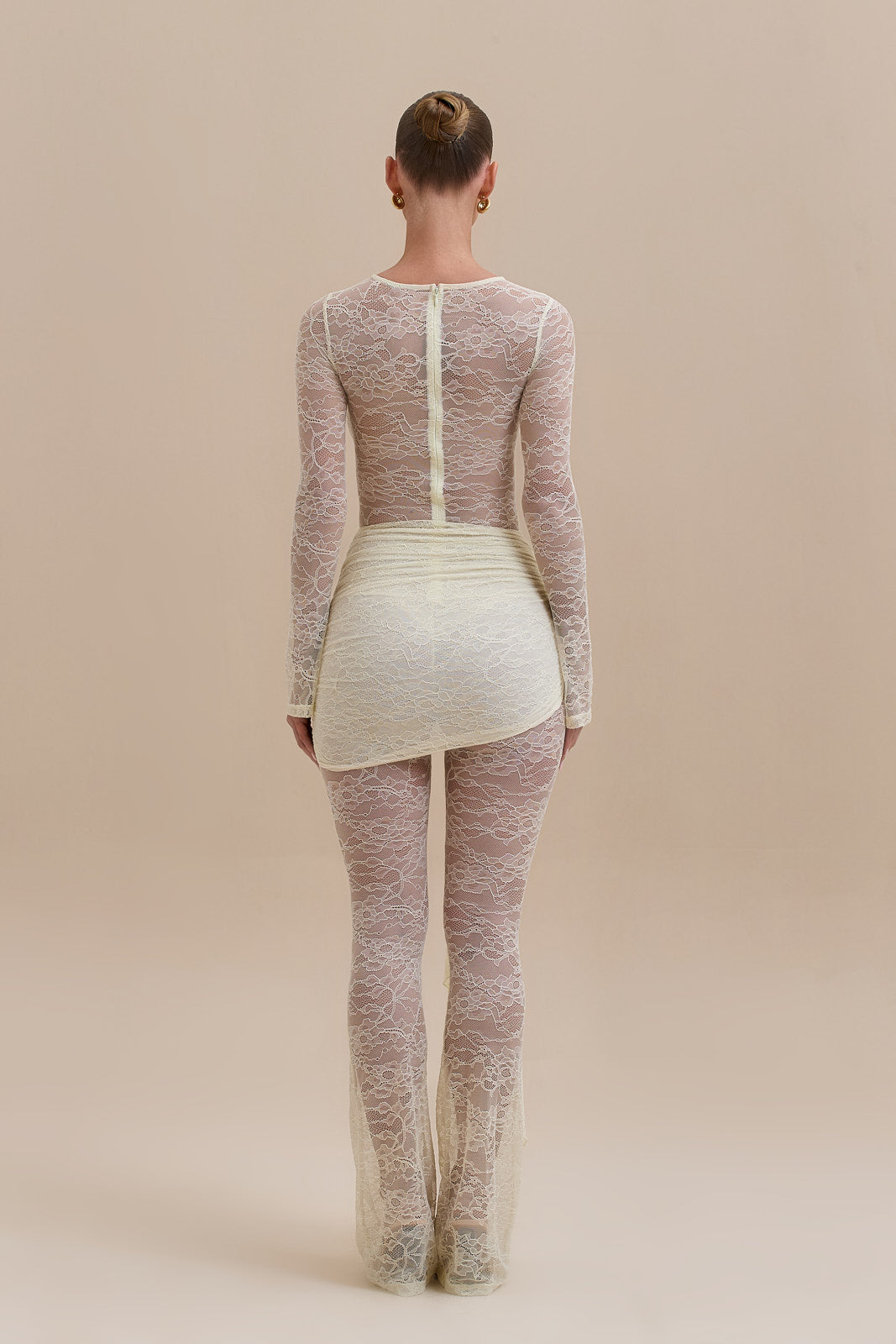 JAMIE LACE JUMPSUIT | LEMON