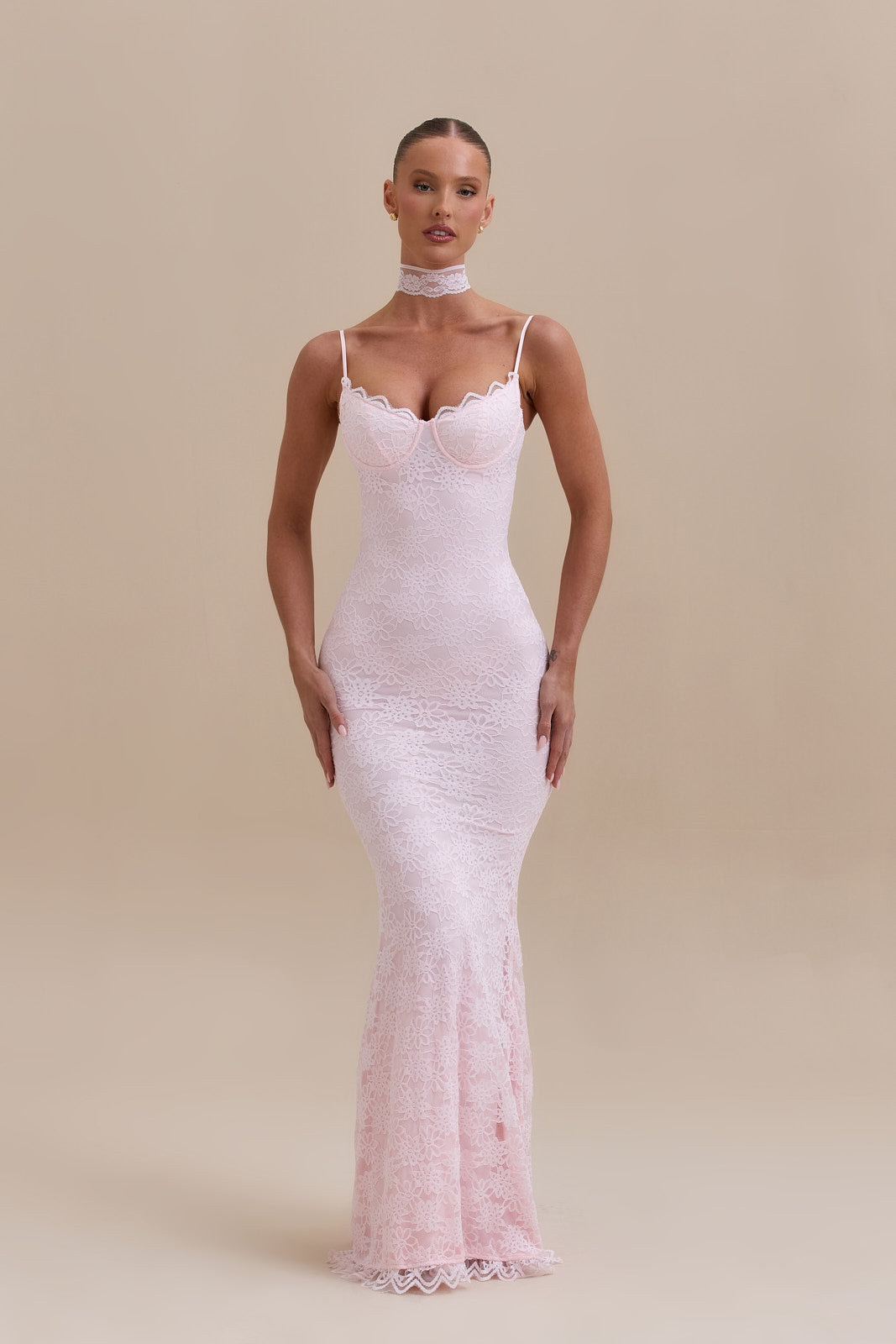 LEAH LACE MAXI DRESS