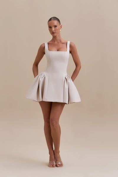 SABRINA MINI DRESS | CREAM