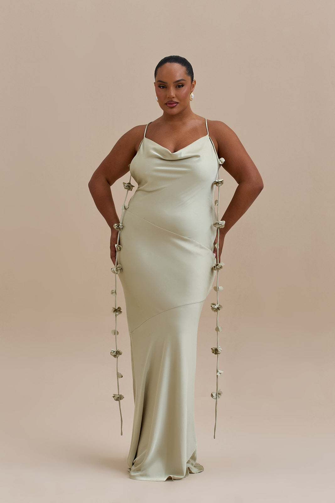 ARIA MAXI DRESS | SAGE