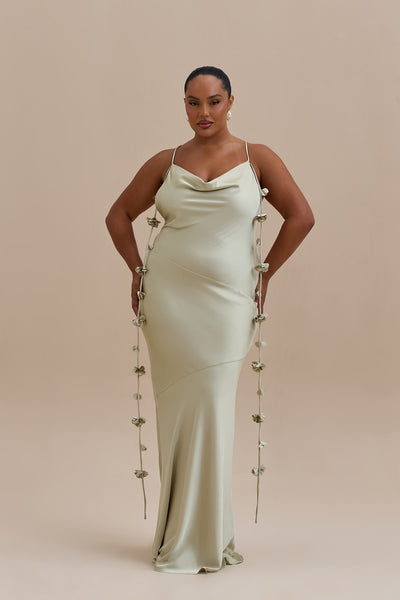 ARIA MAXI DRESS | SAGE