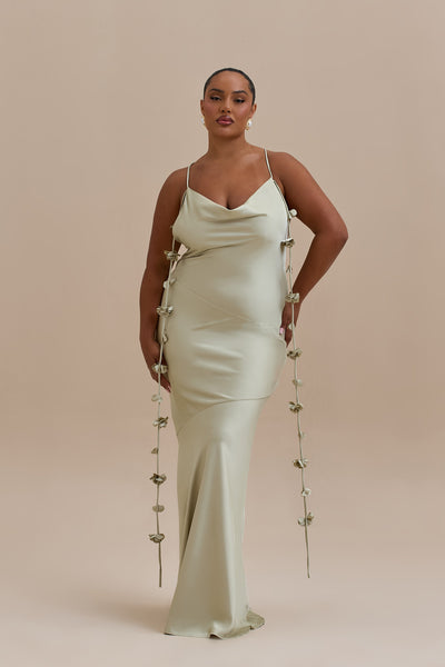 ARIA MAXI DRESS | SAGE